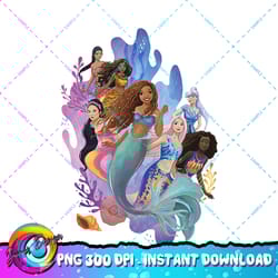 disney the little mermaid ariel & sisters group shot png download