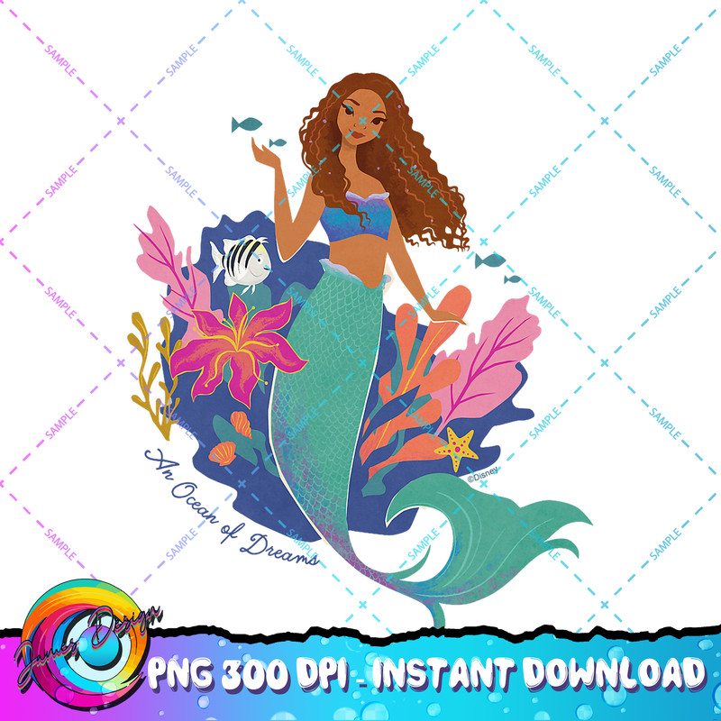 Disney The Little Mermaid Ariel An Ocean of Dreams PNG Download.jpg