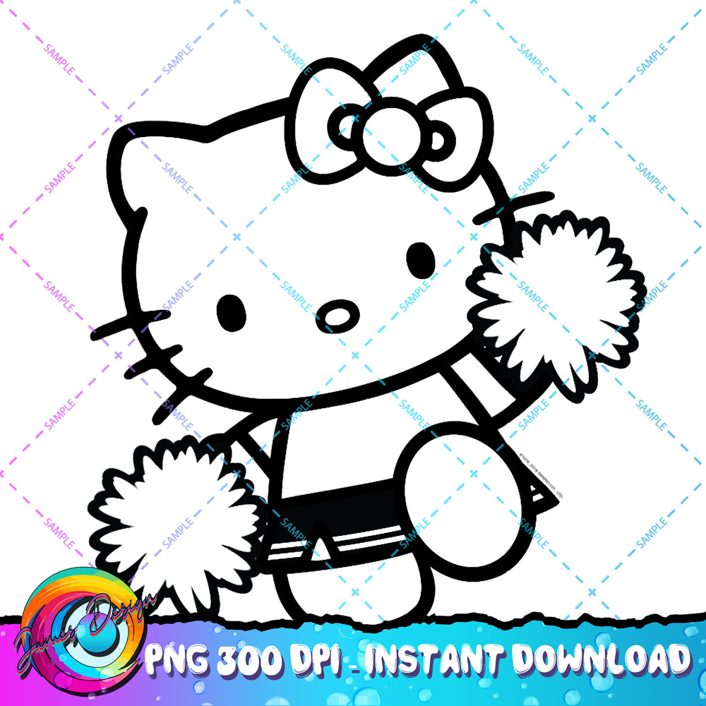 Hello Kitty Cheerleader Squad Team School Color PNG Download copy.jpg