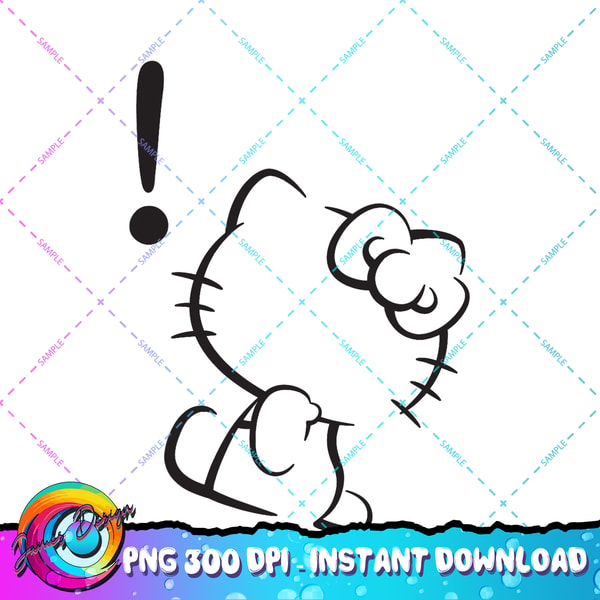 Hello Kitty Exclamation Mark PNG Download copy | Inspire Uplift