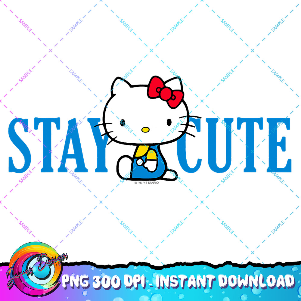 Hello Kitty Retro Stay Cute Shirt copy.jpg