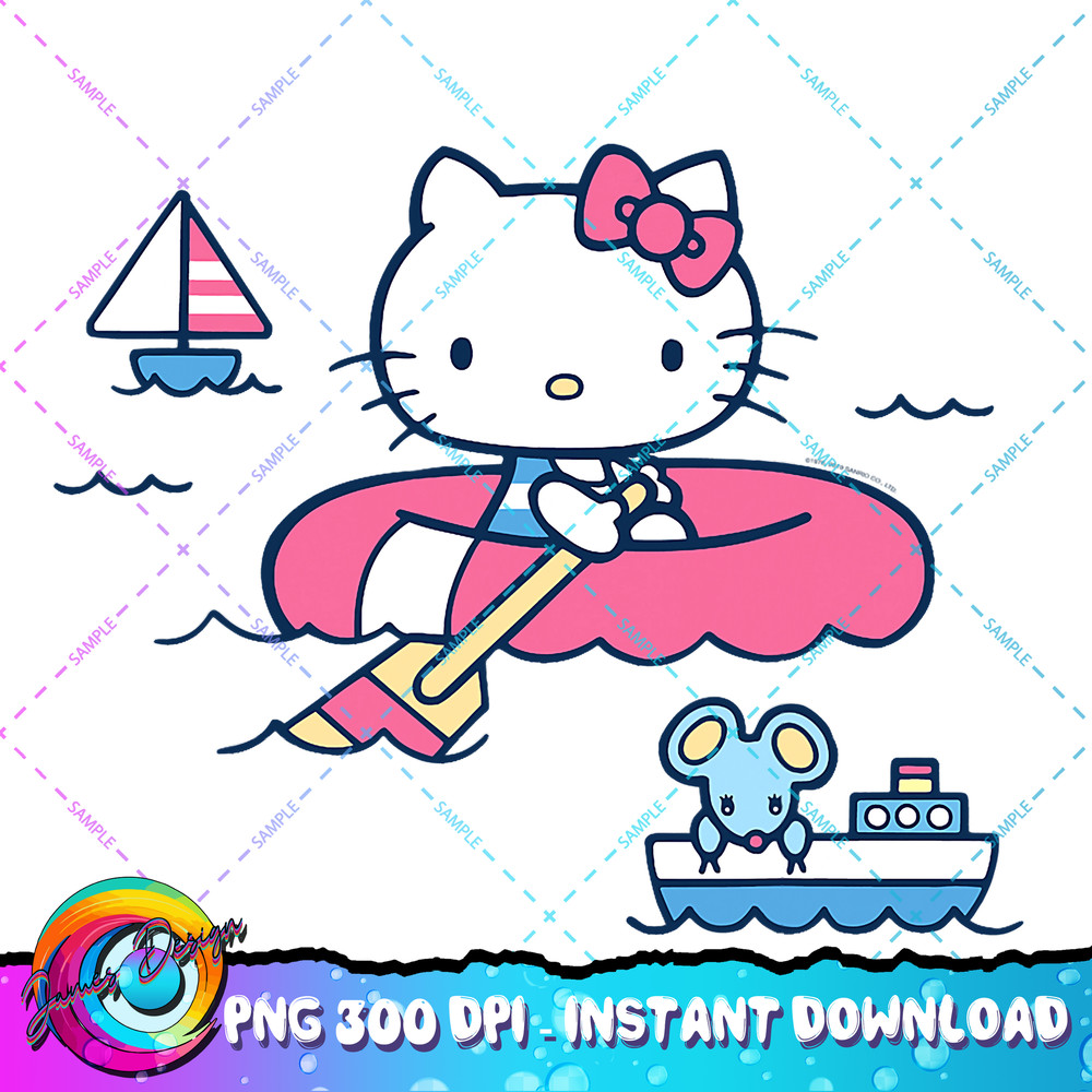 Hello Kitty Summer Boat PNG Download copy.jpg