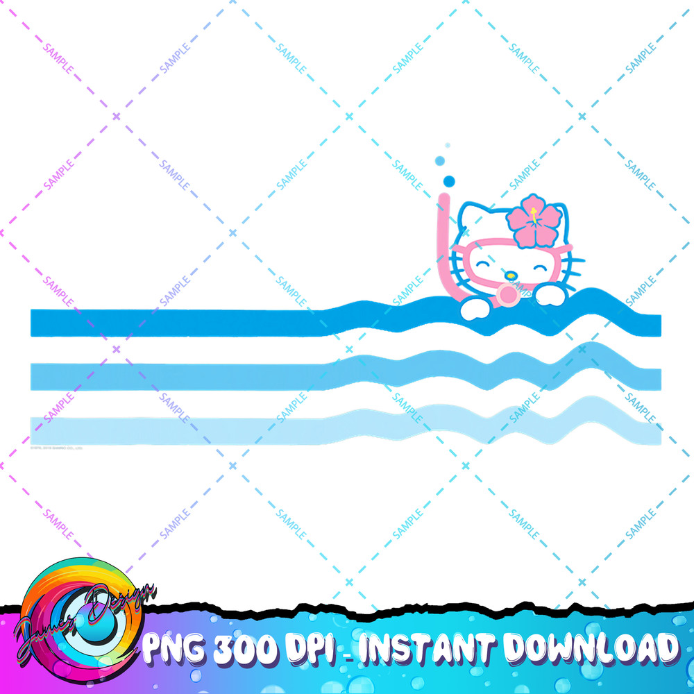 Hello Kitty Wave Ocean Beach Scuba Snorkel PNG Download copy.jpg