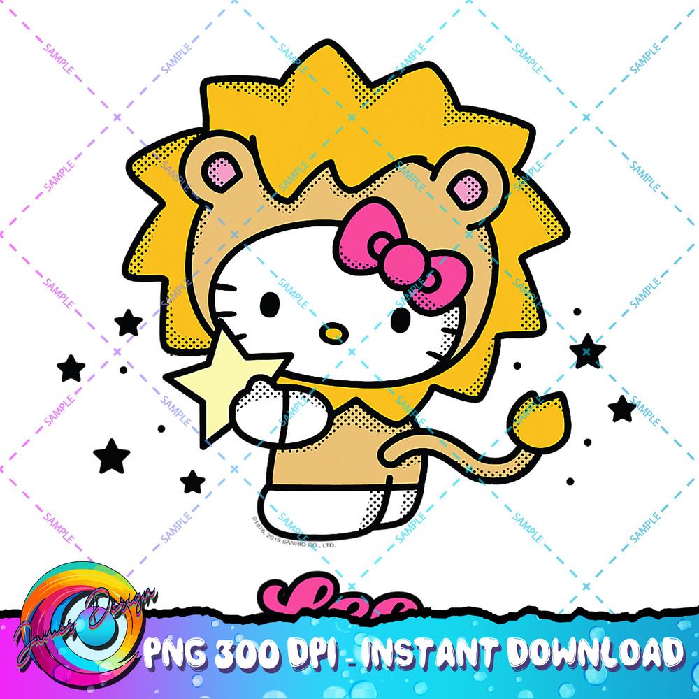 Hello Kitty Zodiac Leo Tee Shirt copy.jpg