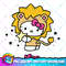 Hello Kitty Zodiac Leo Tee Shirt copy.jpg
