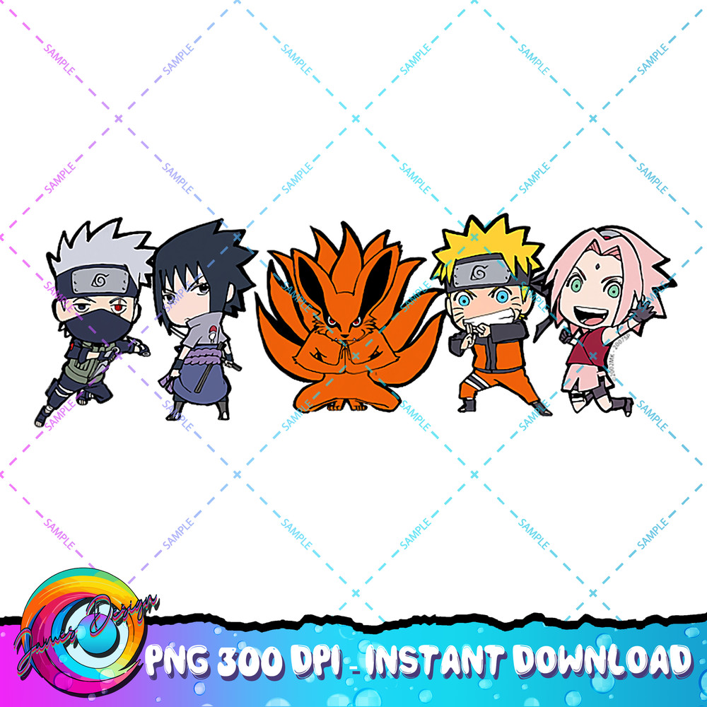 Naruto Shippuden 5 Chibi Group PNG Download.jpg