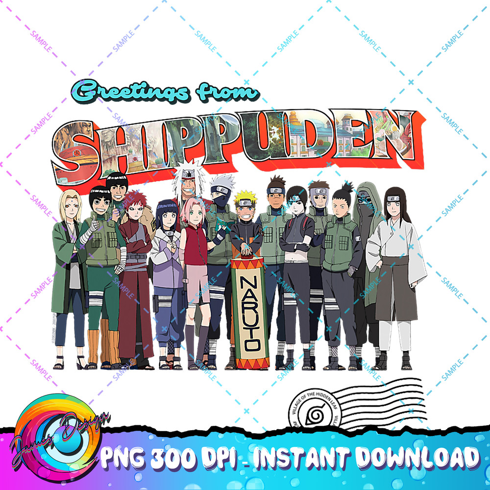 Naruto Shippuden Greetings from Hidden Leaf PNG Download.jpg