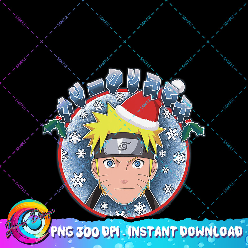 Naruto Shippuden Naruto Christmas Kanji PNG Download.jpg