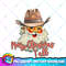 Santa Claus Merry Christmas Y all Western Country Cowboy PNG Download.jpg