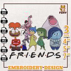 today i feel all the feels inside out 2 embroidery design, inside out 2 embroidery design, inside out 2 character faces0