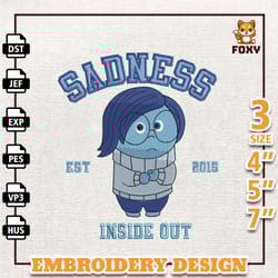 inside out 2 embroidery design, anger embroidery design, today i feel all the feels inside out 2 embroidery design, 04