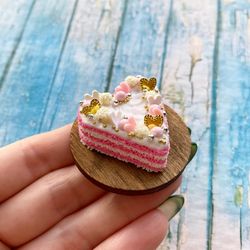 Miniature Cake Valentine's Day Dollhouse Party