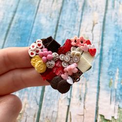 Magnet Miniature Valentine's Day Charcuterie Board