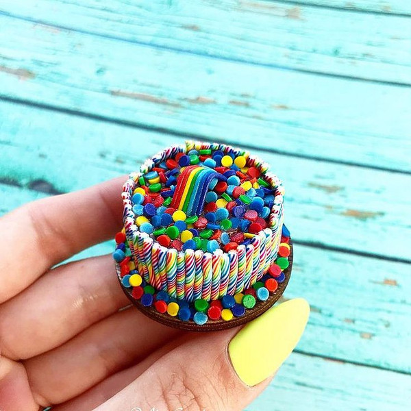 My Work Miniature Rainbow 🌈 Cake.jpeg
