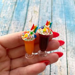 Miniature Dessert for dolls Rainbow Souvenir