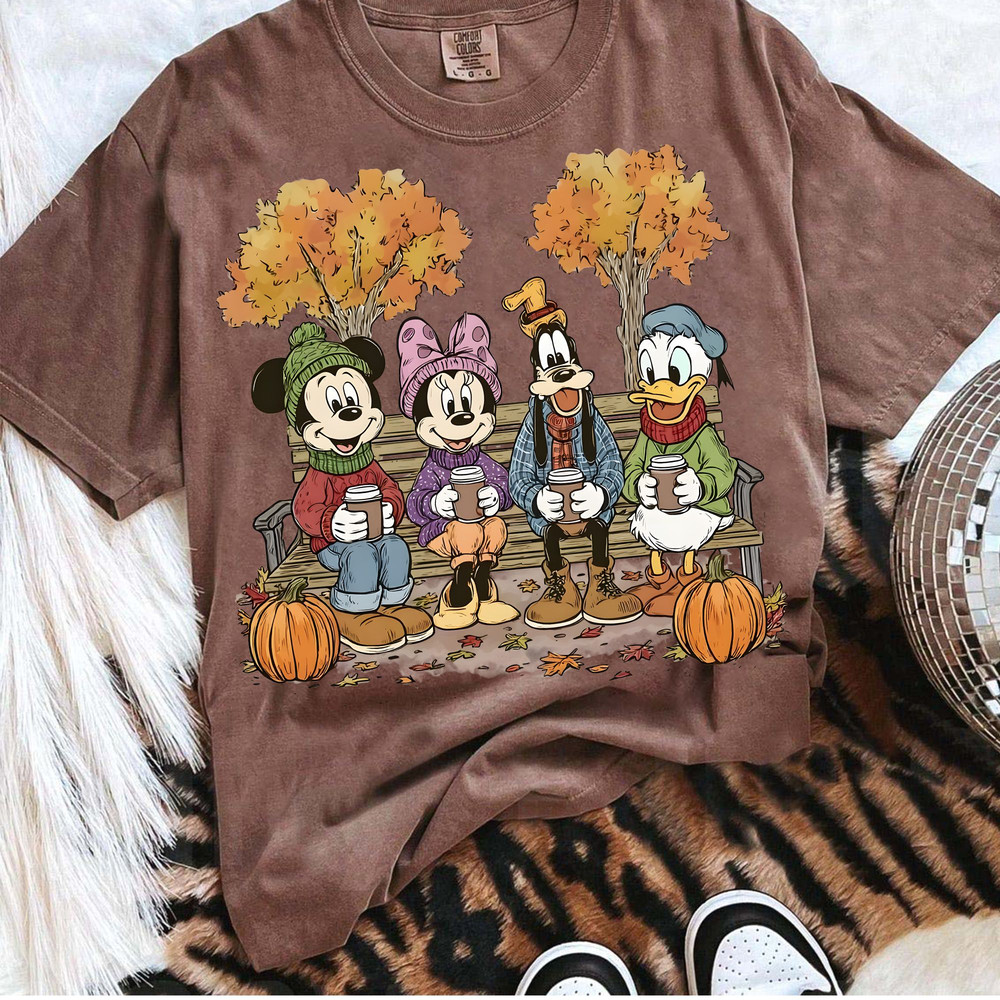 Halloween Mickey And Friends Png Fall Pumpkin Png Autumn Png Fall Girly Png Fall Sublimation Tis Th 1