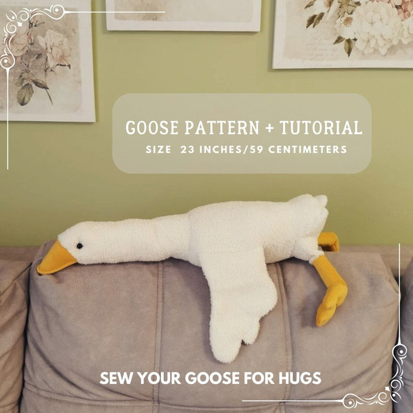 Goose for hugs - DIY goose - goose pattern for hugs (1).jpg