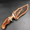 CUSTOM HANDMADE DAMASCUS STEEL HUNTING BOWIE KNIFE LEATHER SHEATH 2