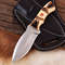 Custom Handmade J2 Steel Hunting Knife Bone Handle Camping Knife Survival Tool Hunting Knife Fathers Day Gift Gif 4