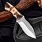 Custom Handmade J2 Steel Hunting Knife Bone Handle Camping Knife Survival Tool Hunting Knife Fathers Day Gift Gif 5