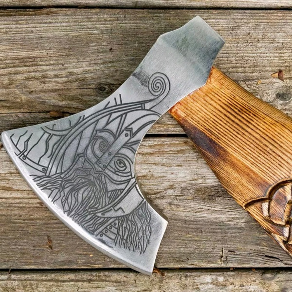 Custom Handmade 19 Viking Throwing Axe 1