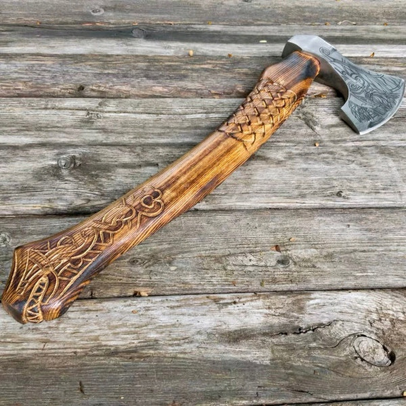 Custom Handmade 19 Viking Throwing Axe 2