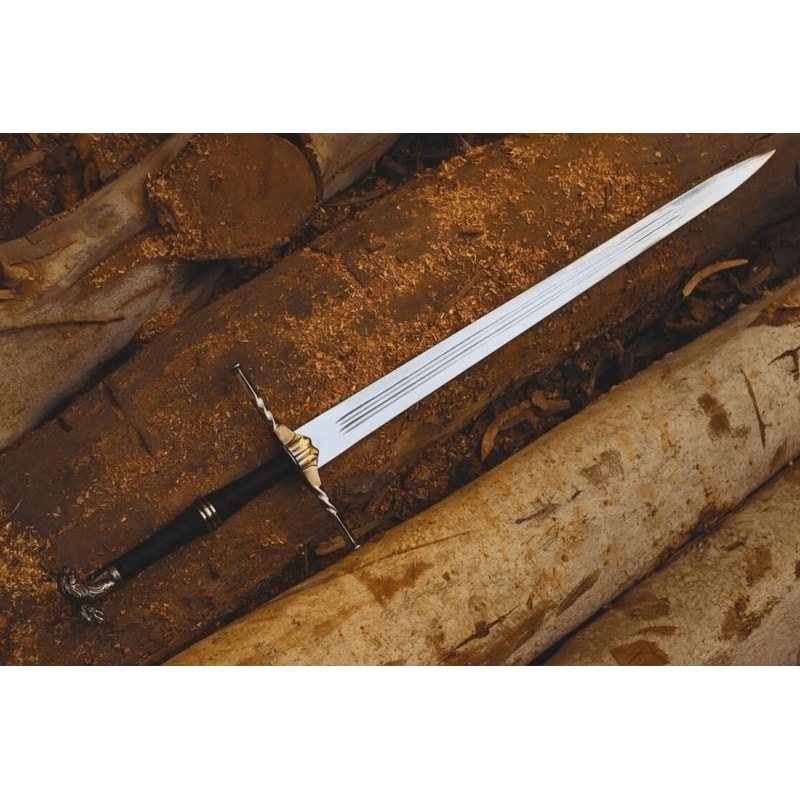 WitcherInspired Display Sword Feline Griffin Fantasy Decorative Collectible 1