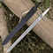 Handmade Scottish Claymore Sword 40 Inch Highlander Medieval Longsword With Sheath Wall Plaque 0