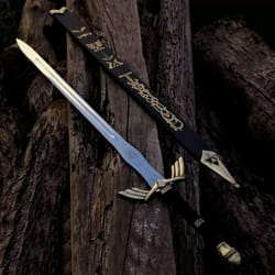 fantasy knight sword | handmade viking carbon steel medieval replica 40 inch