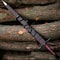 Handcrafted Carbon Steel Viking Greatsword Medieval Display Sword With Leather Scabbard Collector 3