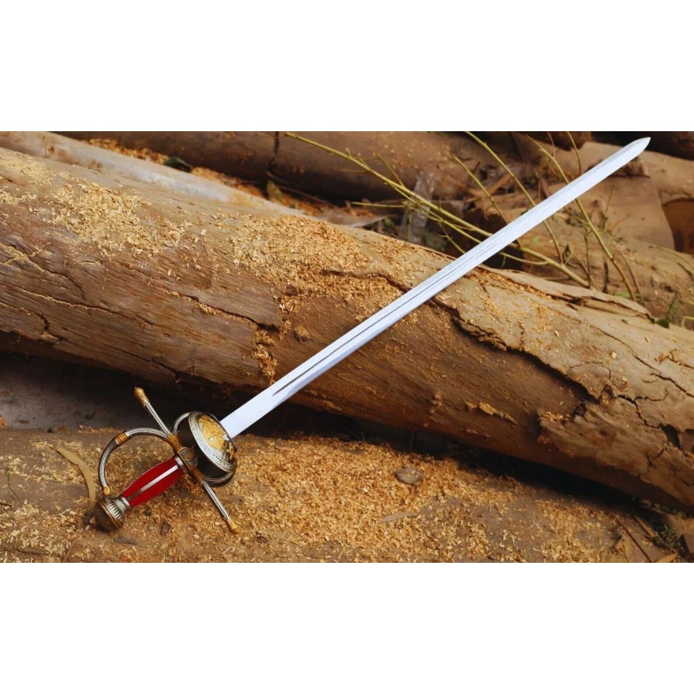 Handcrafted Medieval Knight Sword 38 Inch High Carbon Steel Renaissance Replica Knight Replica Fo 1