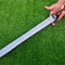 Handmade Damascus Steel Roman Gladius Sword 38 Inch Collector Blade With Leather Sheath Medieval 3