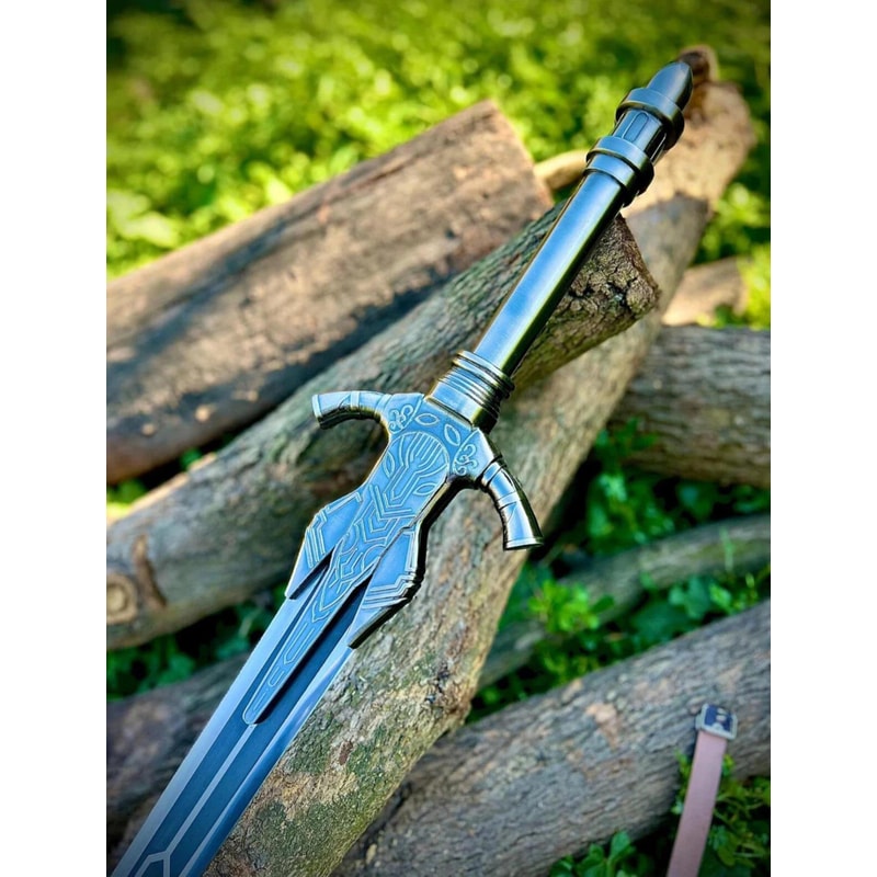 Handcrafted Dark Fantasy Sword 38 Inch Gothic Medieval Display Prop Premium Fantasy Replica 3