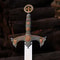 Medieval Knight Long Sword Replica 38 Inch Handcrafted Crusader Fantasy Display Blade Decorative 1