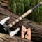 Medieval Throwing Axe Impressive Norse Fantasy Display Gift For Him 0