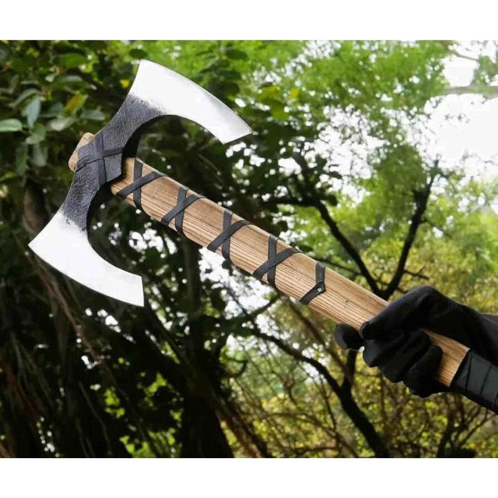 Medieval Throwing Axe Impressive Norse Fantasy Display Gift For Him 2
