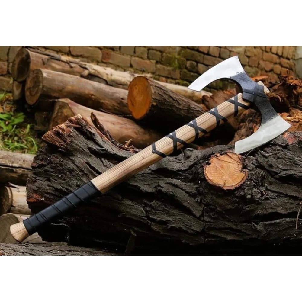 Medieval Throwing Axe Impressive Norse Fantasy Display Gift For Him 5