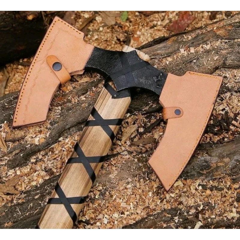 Medieval Throwing Axe Impressive Norse Fantasy Display Gift For Him 7