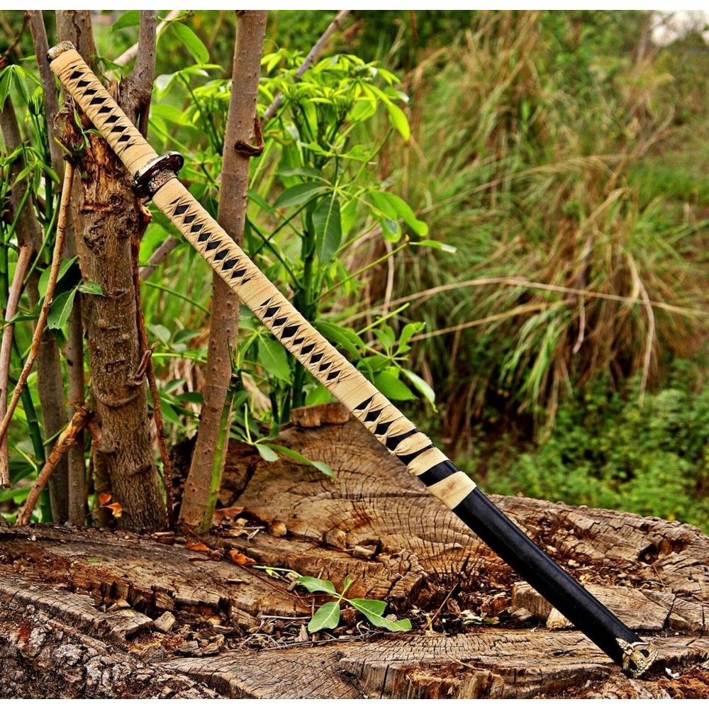 Monogram Custom Japanese Katana Personalized Engraved Samurai Sword 5