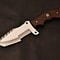 HeavyDuty Tracker Knife D2 Tool Steel Rosewood Handle Everyday Field Utility 0