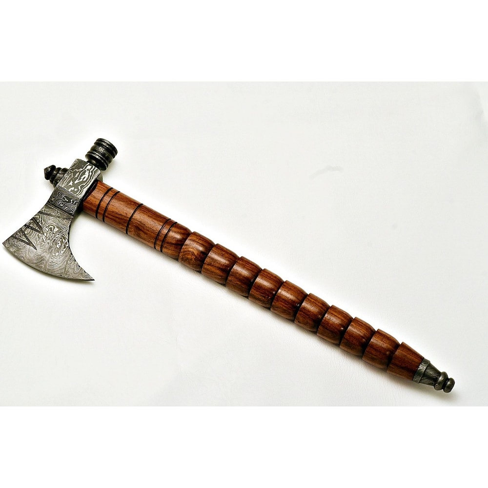Handmade Damascus Steel Tomahawk SK Axe Hatchet With Rosewood Handle Gifting For Special Occasion 0
