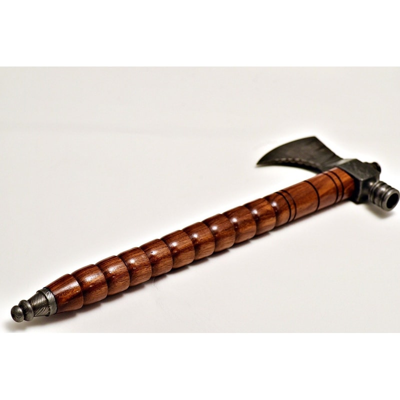 Handmade Damascus Steel Tomahawk SK Axe Hatchet With Rosewood Handle Gifting For Special Occasion 1