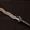 Artisan Damascus Steel Sword Unique Wavy Blade Collectible Anniversary Gifts Room Showcases 0