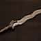Artisan Damascus Steel Sword Unique Wavy Blade Collectible Anniversary Gifts Room Showcases 1
