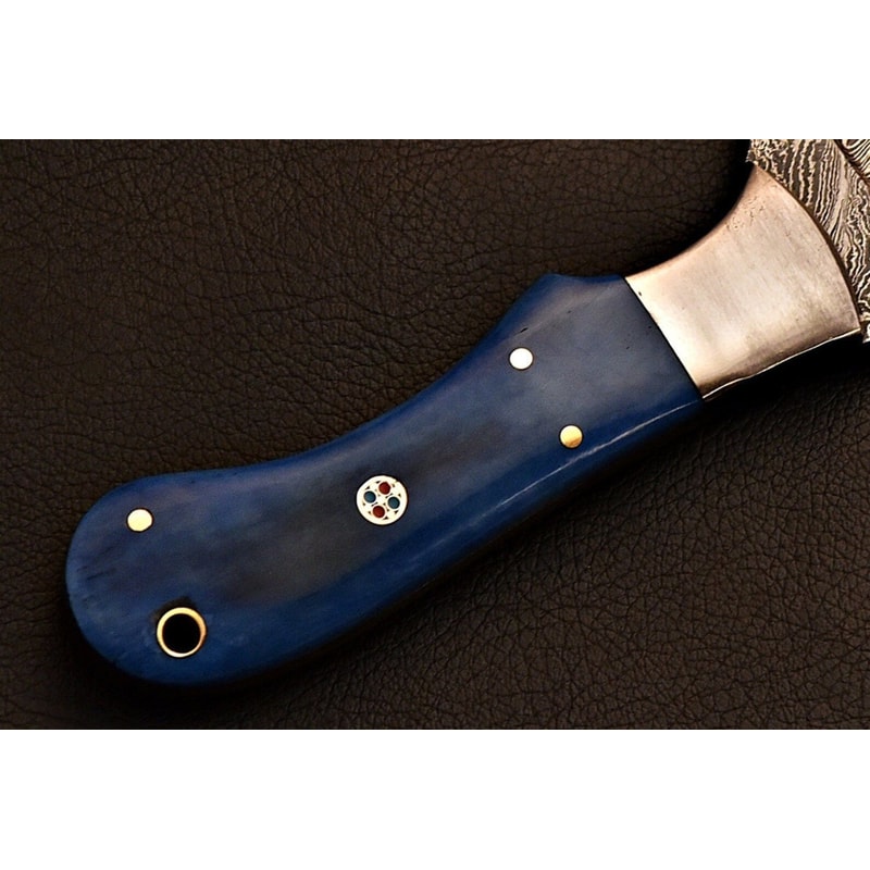 Artisan Damascus Steel Sword Unique Wavy Blade Collectible Wedding GIft 4