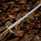 Engraved Damascus Steel Knight Sword 36 Handmade Medieval Replica Collector Gift 0