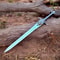 Handcrafted Royal Fantasy Sword Collector Display Blade With Plaque 5