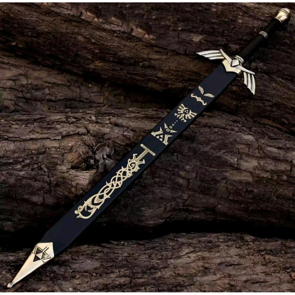 Fantasy Knight Sword 38 Handmade Viking Replica Carbon Steel Medieval Cosplay Blade 6