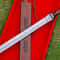 Handmade Damascus Steel Roman Gladius Sword Medieval Collectible Blade With Leather Sheath 0