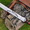 Handmade Damascus Steel Roman Gladius Sword Medieval Collectible Blade With Leather Sheath 1